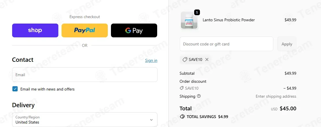 Lanto Health coupon code: 10% off with save10. Tested and valid as 4 days ago.