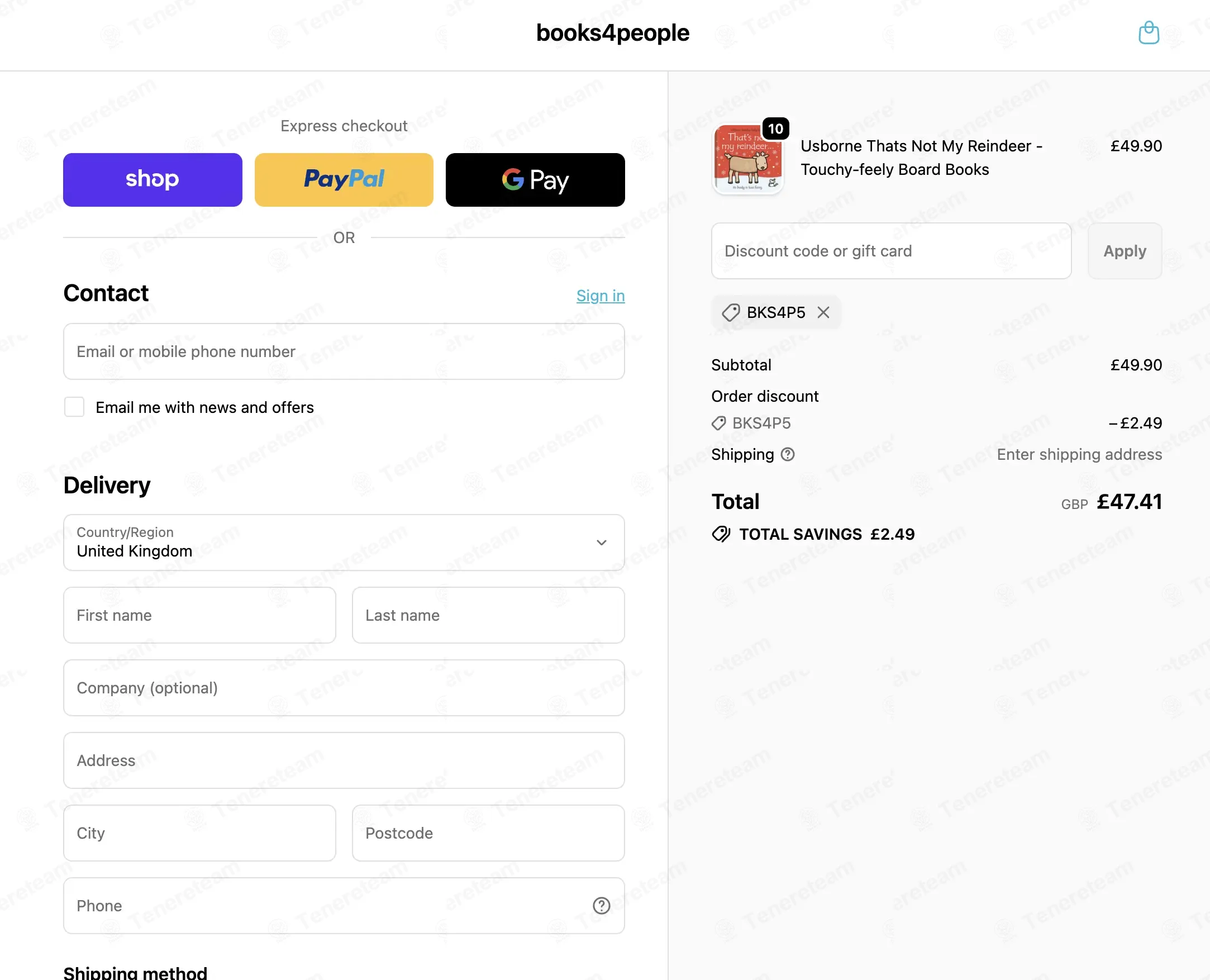 books4people coupon code: 5% off with BKS4P5. Tested and valid as 9 months ago.