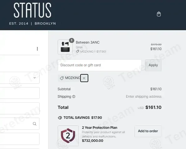 Status Co coupon code: 10% off with MOZKING. Tested and valid as 1 year ago.