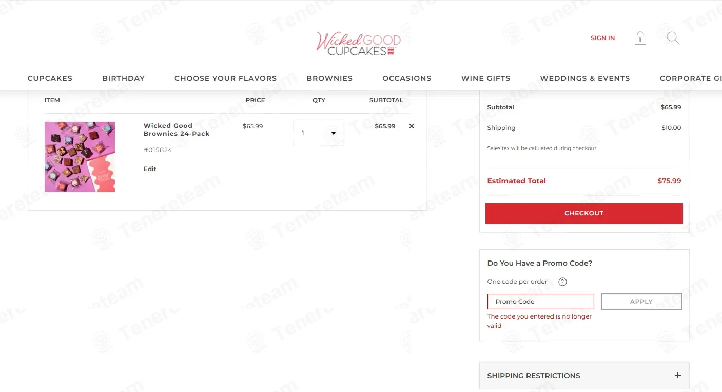 Wicked Good Cupcakes coupon code: 25% off with YUM25. Tested and valid as 1 week ago.