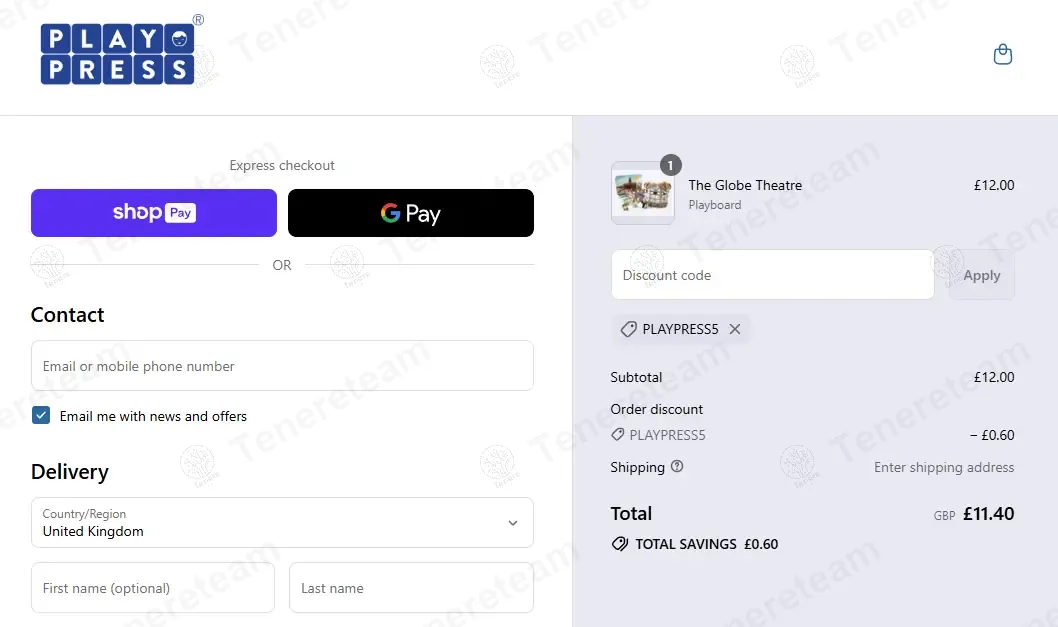 PlayPress Toys coupon code re-checked and confirmed working at checkout
