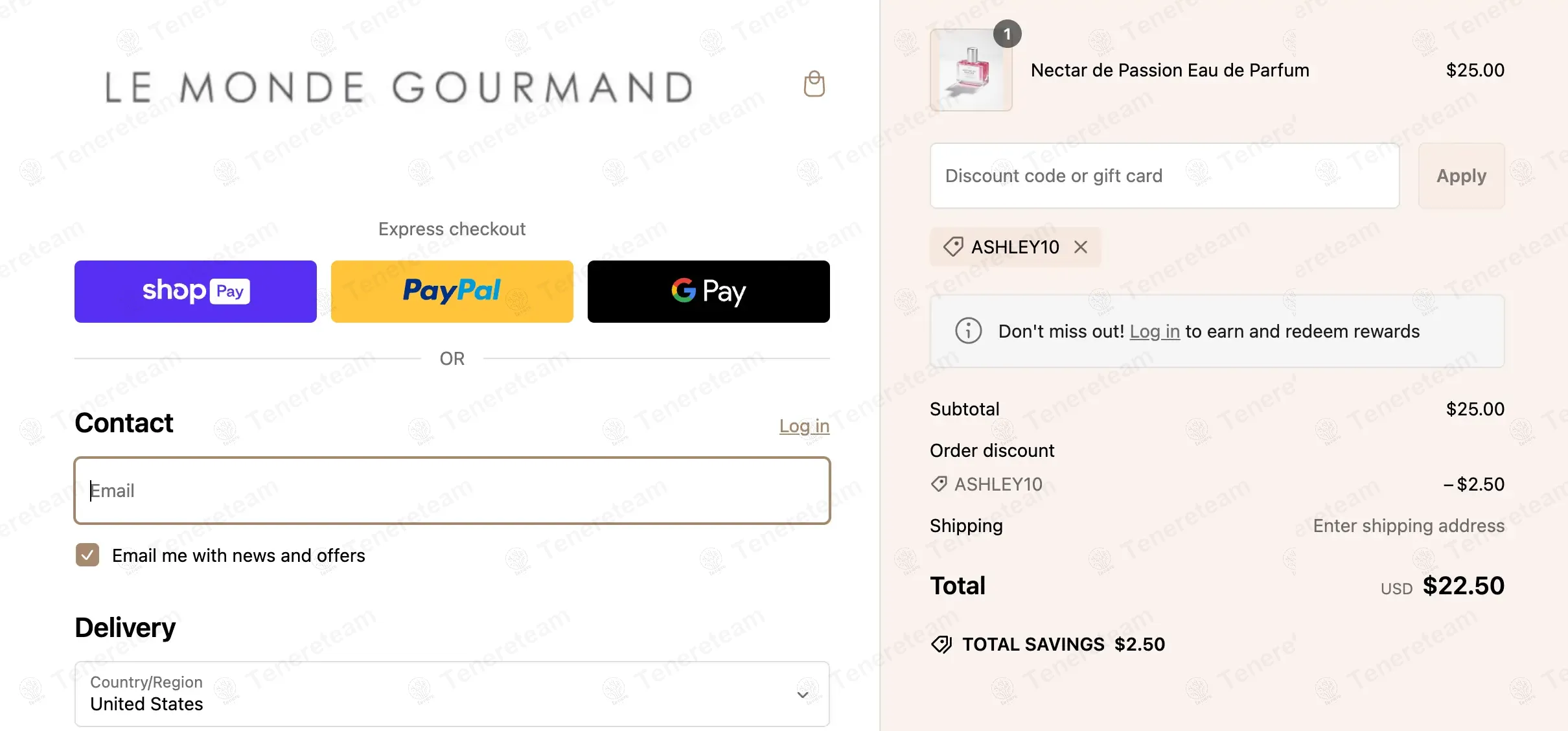 Le Monde Gourmand coupon code: 10% off with ASHLEY10. Tested and valid as 1 year ago.