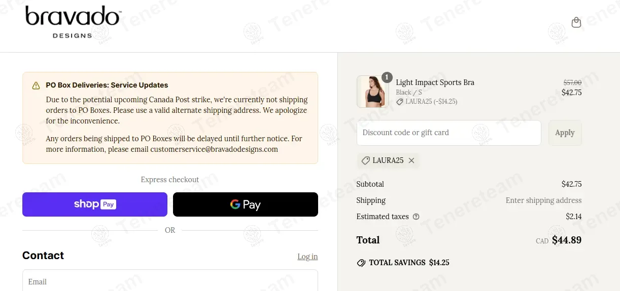 Bravado Designs Canada coupon code: 25% off with LAURA25. Tested and valid as 1 year ago.