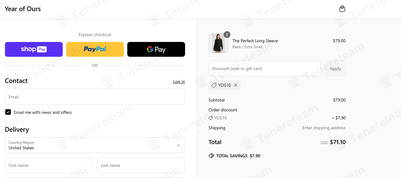 Year of Ours coupon code: 10% off with YOS10. Tested and valid as 1 year ago.