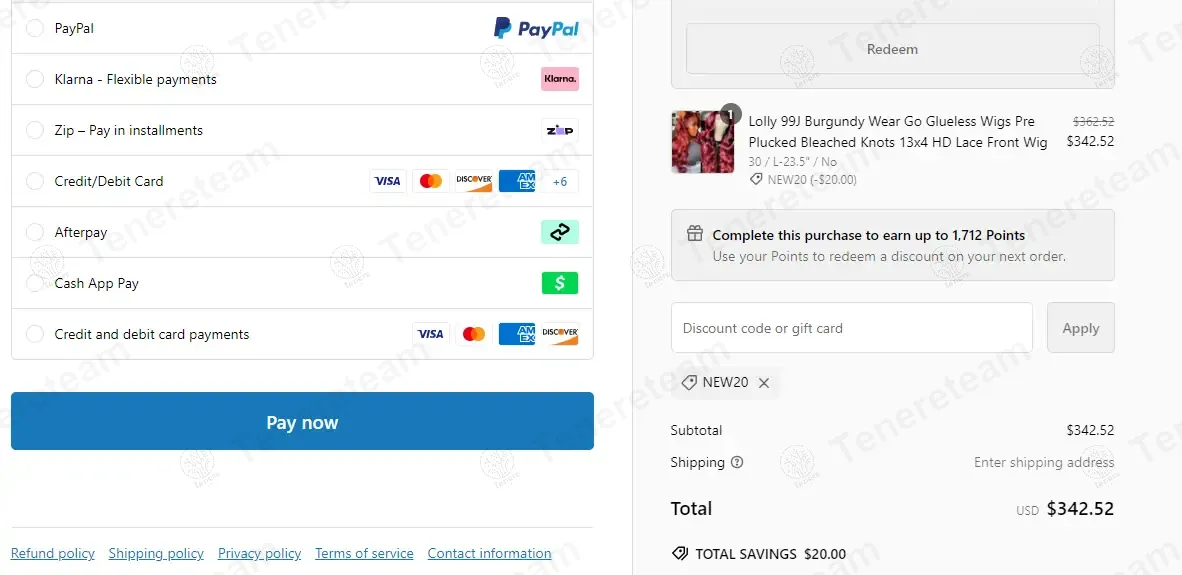 Lollyhair coupon code: $20 off with NEW20. Tested and valid as 1 year ago.