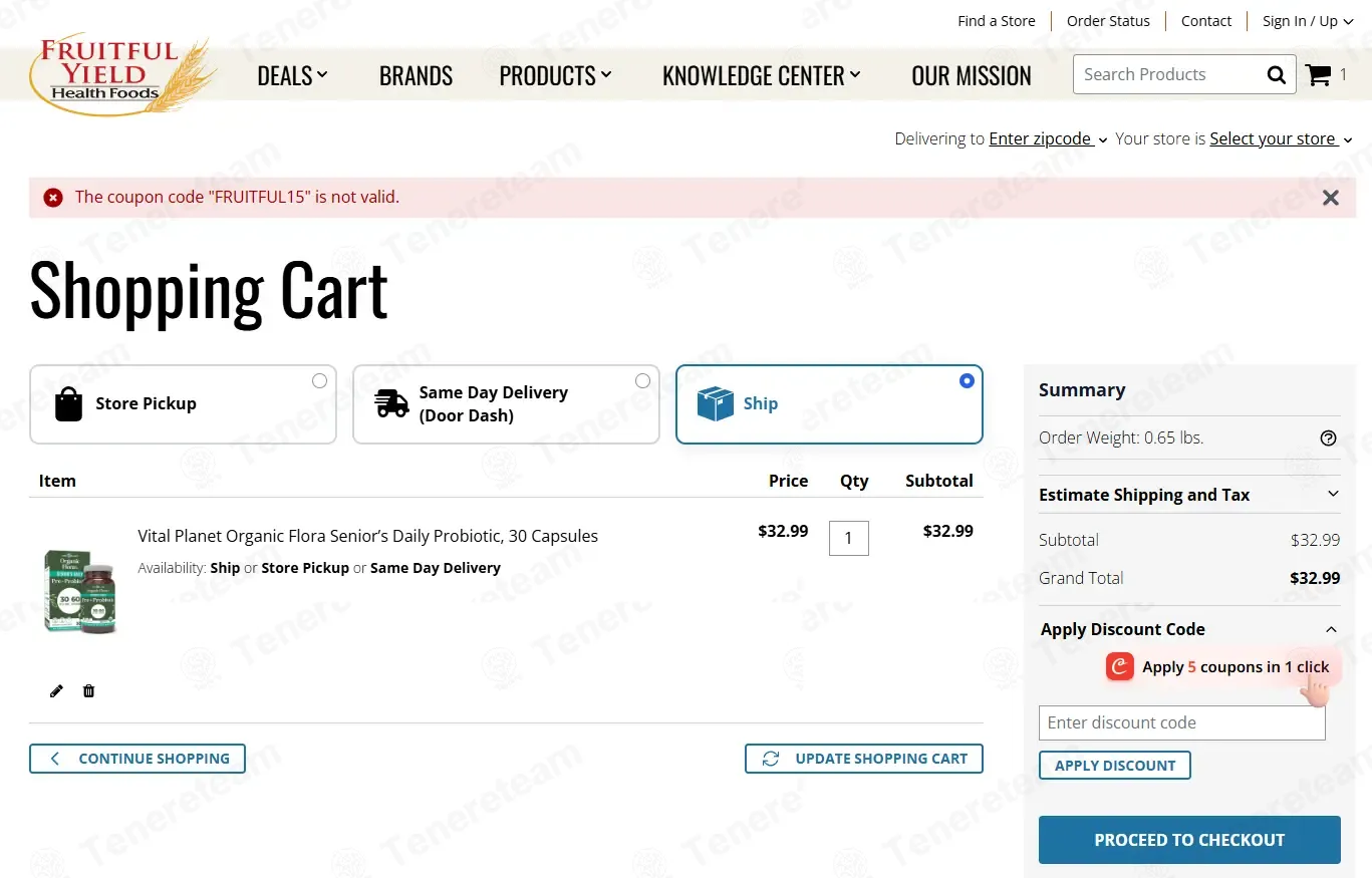 Lucky Vitamin coupon code: 15% off with FRUITFUL15. Tested and valid as 5 months ago.