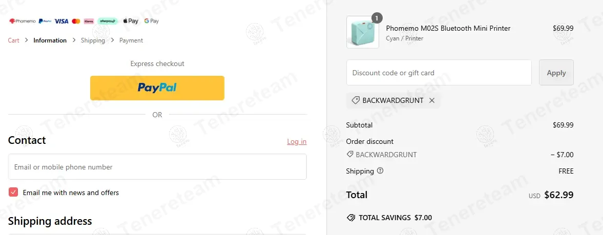 Phomemo apply coupon code