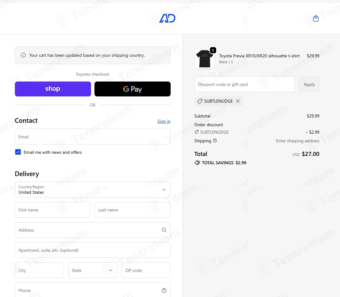 Artlines Design coupon code verified as working at checkout