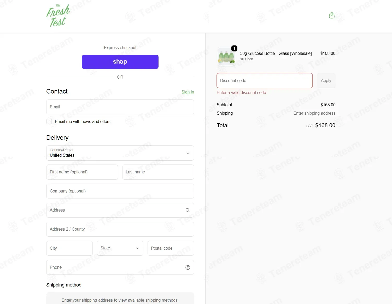 The Fresh Test coupon code: 10% off with BIRTHBABY. Tested and valid as 3 months ago.