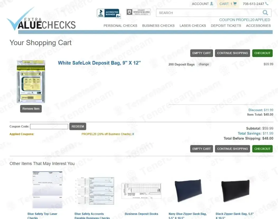 Extra Value Checks coupon code: 20% off with PROPEL20. Tested and valid as 1 month ago.