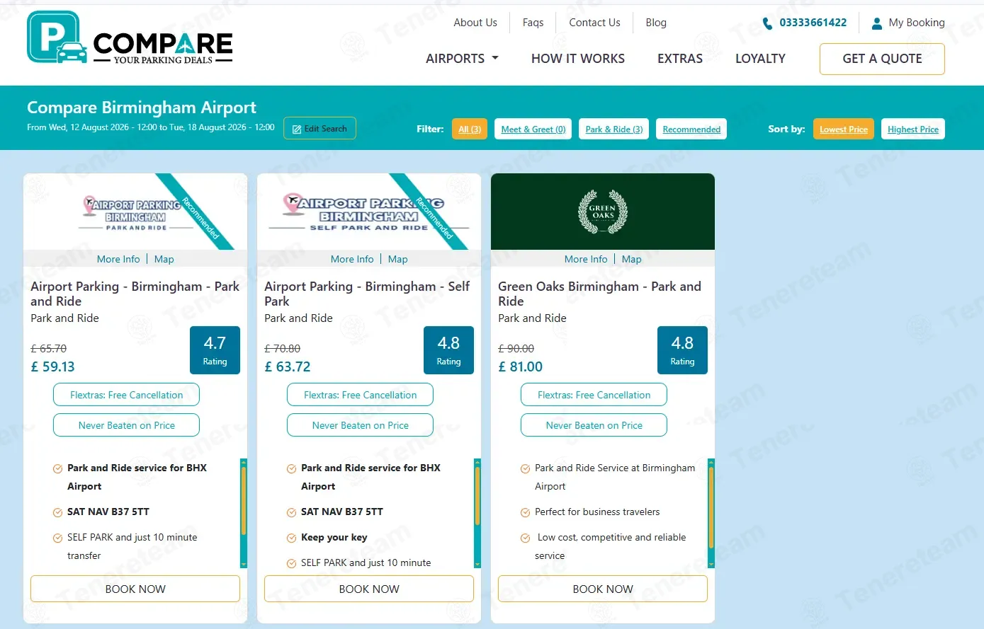 Compare Your Parking Deals coupon code: 10% off with INTENTLY101. Tested and valid as 1 week ago.