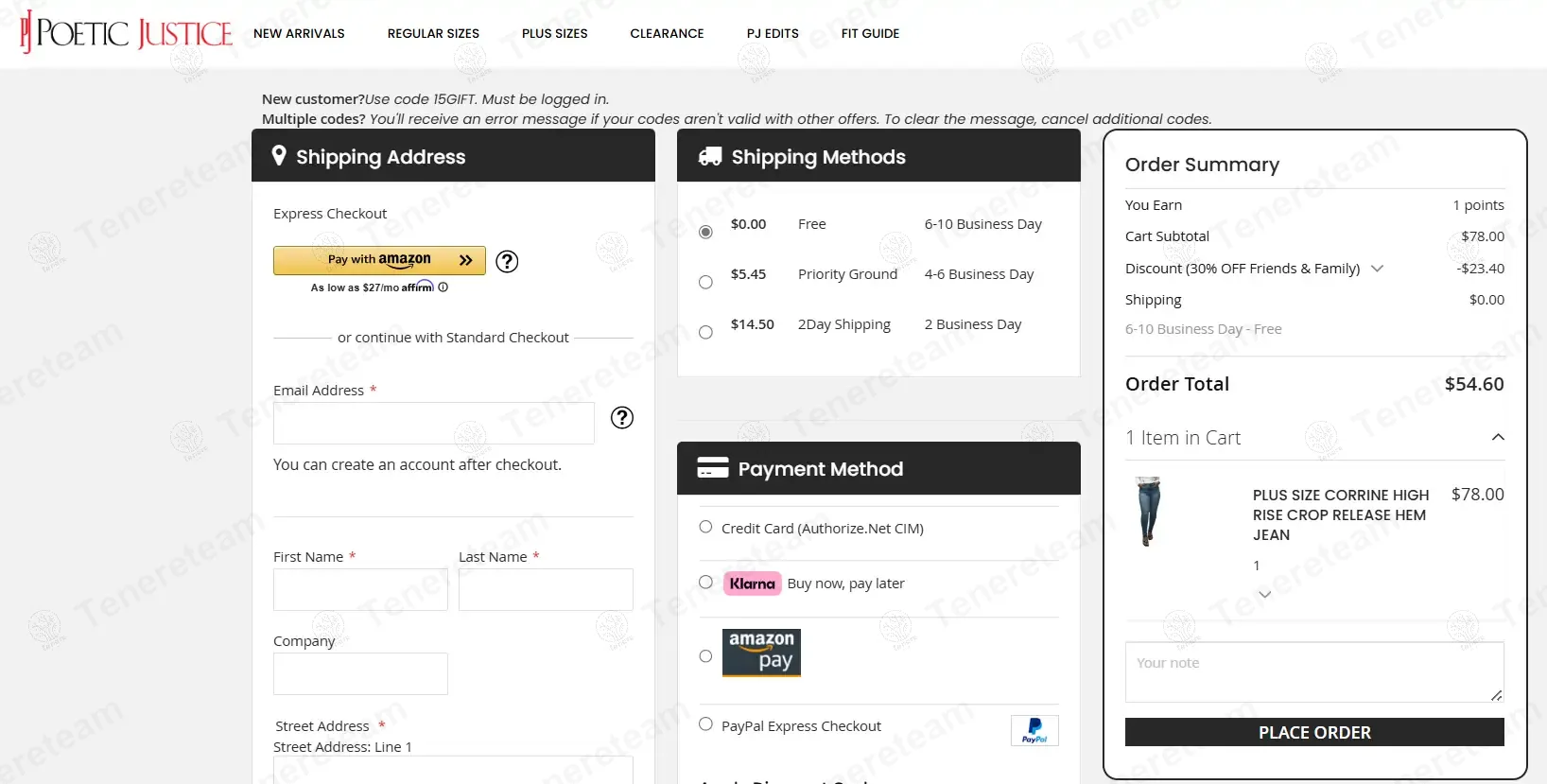 Poetic Justice Jeans coupon code: 30% off with GLU30. Tested and valid as 1 year ago.