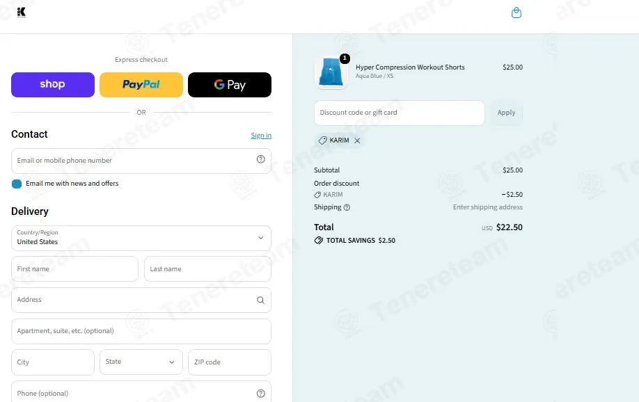 Kor Fitness coupon code: 10% off with KARIM. Tested and valid as 1 month ago.