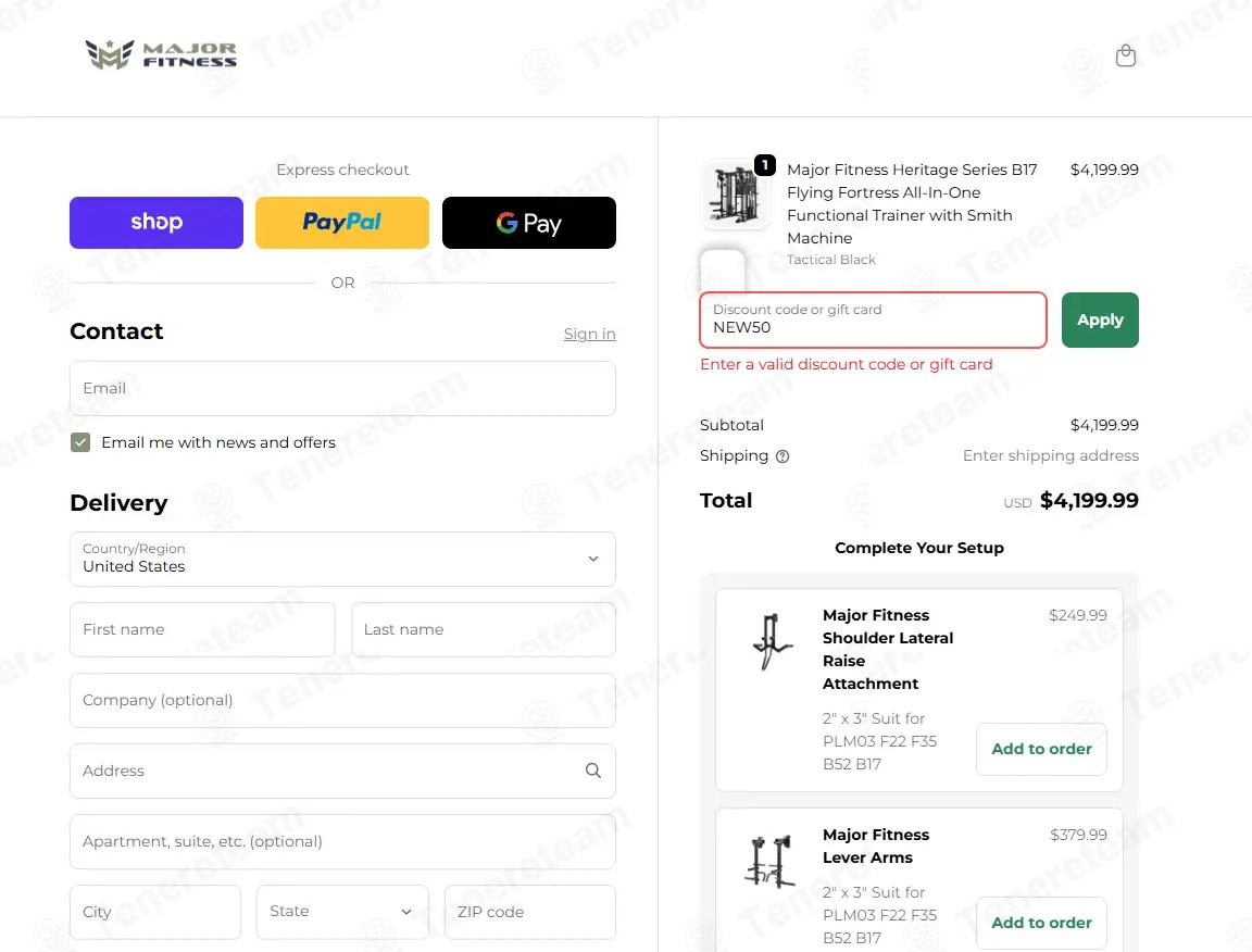 Major Lutie coupon code: $50 off with NEW50. Tested and valid as 2 weeks ago.