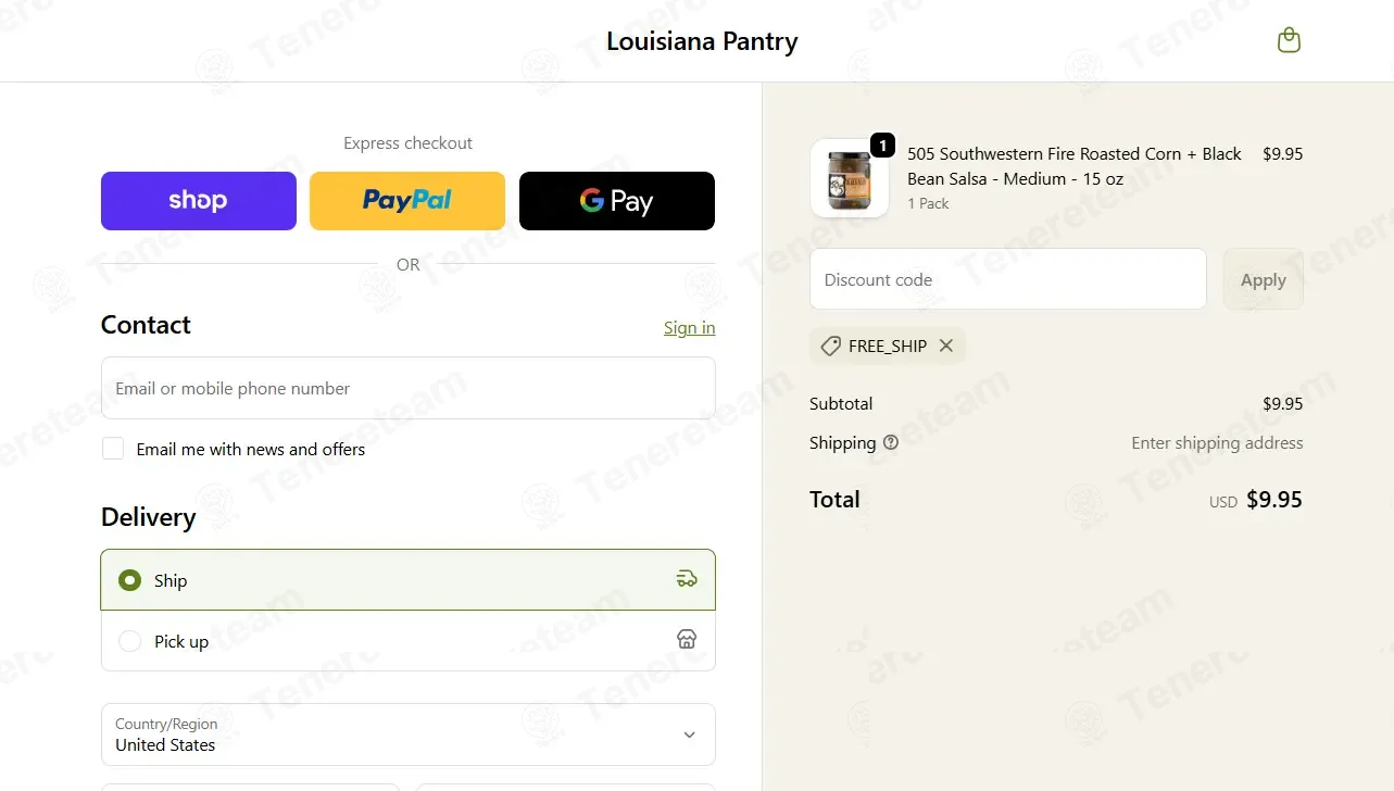 Louisiana Pantry coupon code: Sale off with FREE_SHIP. Tested and valid as 9 months ago.