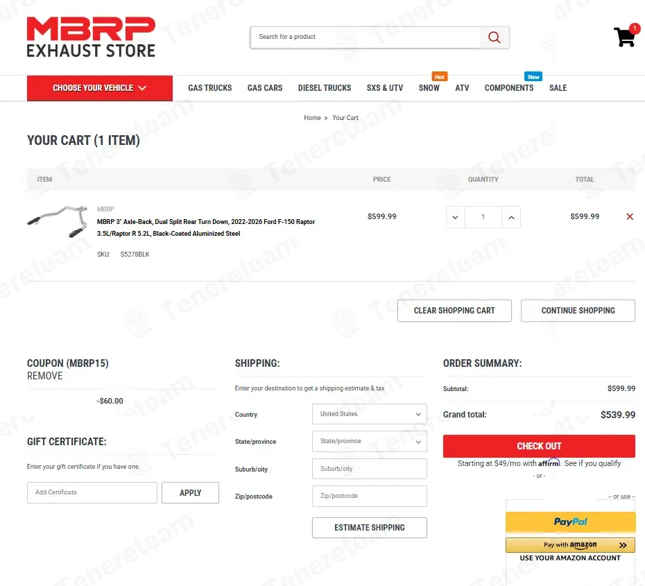 70% OFF Mbrp Exhaust Store Coupon Codes - May 2026 Promo Codes