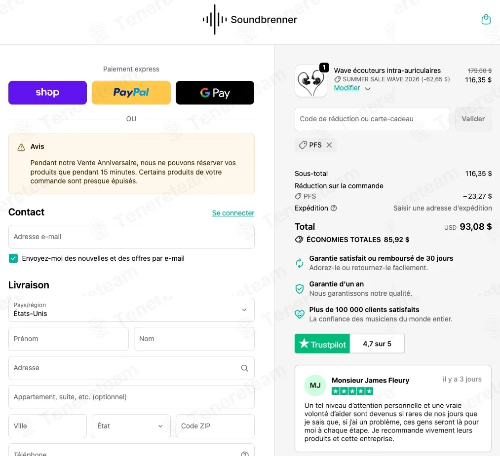 Soundbrenner apply coupon code