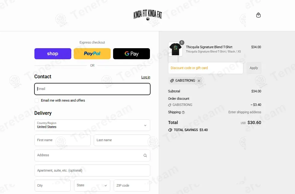 Kinda Fit Kinda Fat coupon code: 10% off with GABISTRONG. Tested and valid as 8 months ago.