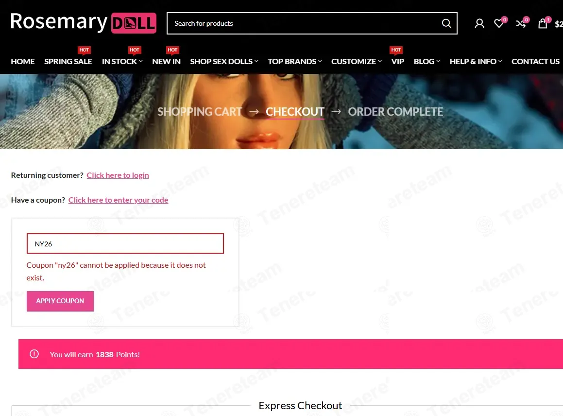 75% OFF RosemaryDoll Coupon Codes - May 2026 Promo Codes