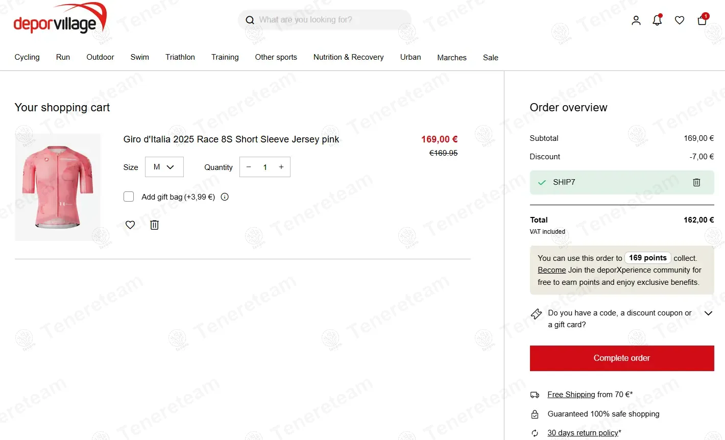 Deporvillage DE apply coupon code
