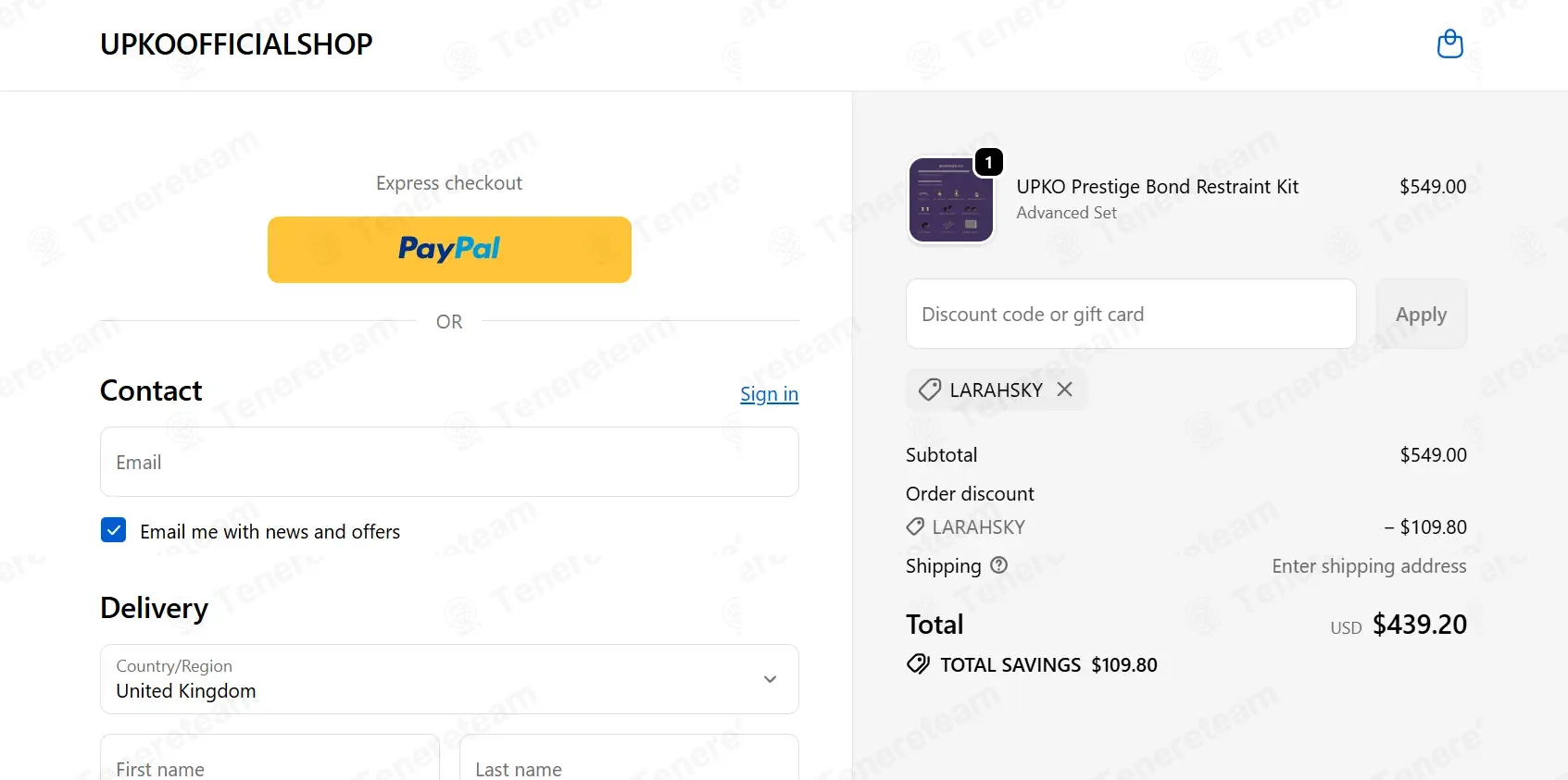 UPKO coupon code: 20% off with LARAHSKY. Tested and valid as 1 week ago.