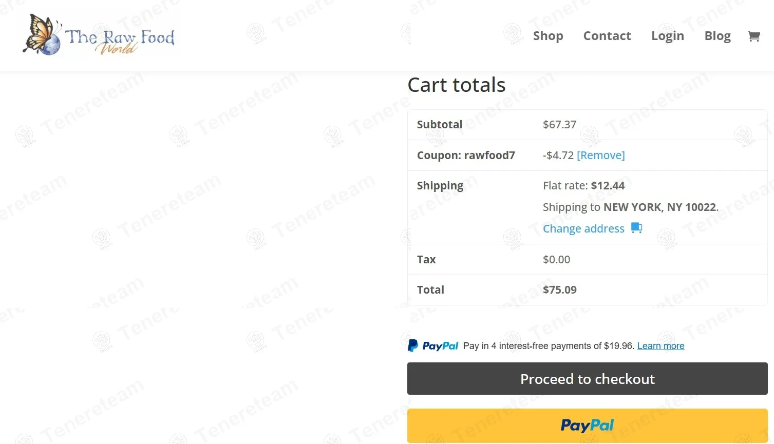 The Raw Food World coupon code: 7% off with RAWFOOD7. Tested and valid as 9 months ago.
