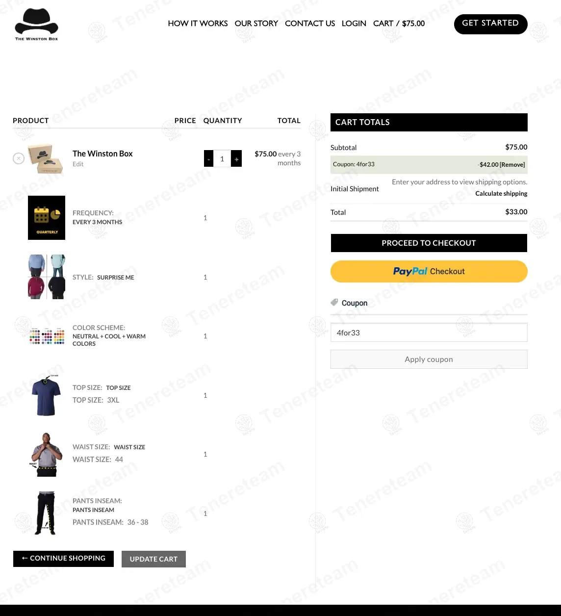 The Winston Box apply coupon code