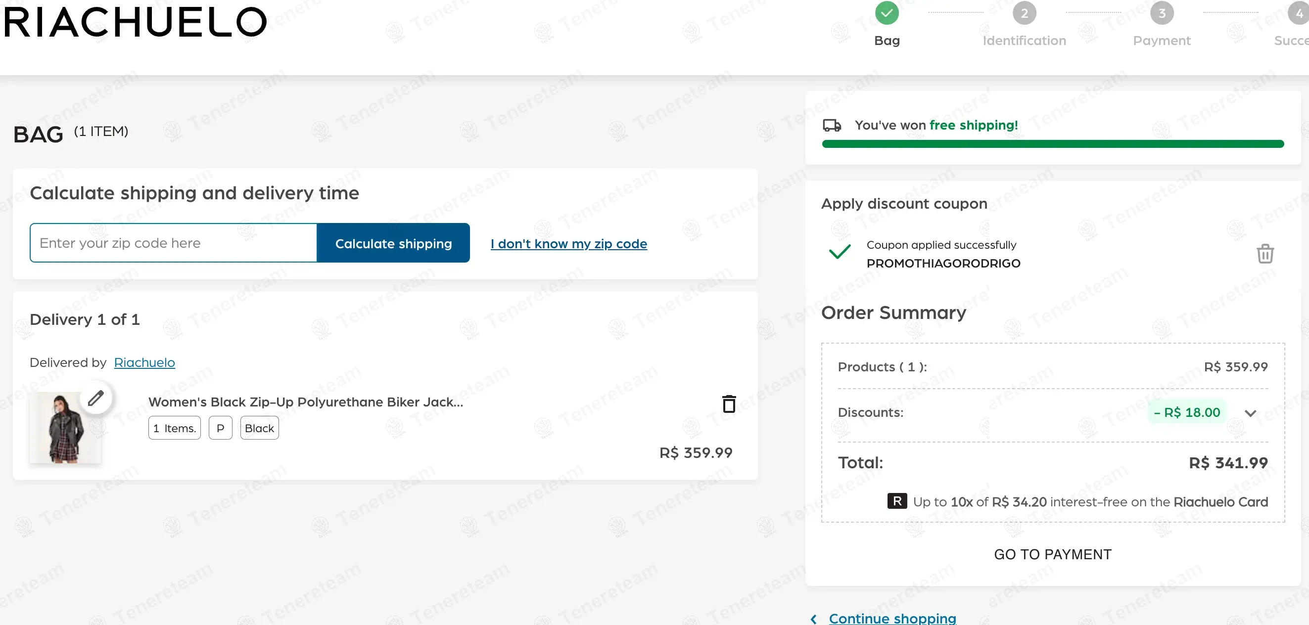 Riachuelo BR coupon code: 5% off with PROMOTHIAGORODRIGO. Tested and valid as 1 year ago.