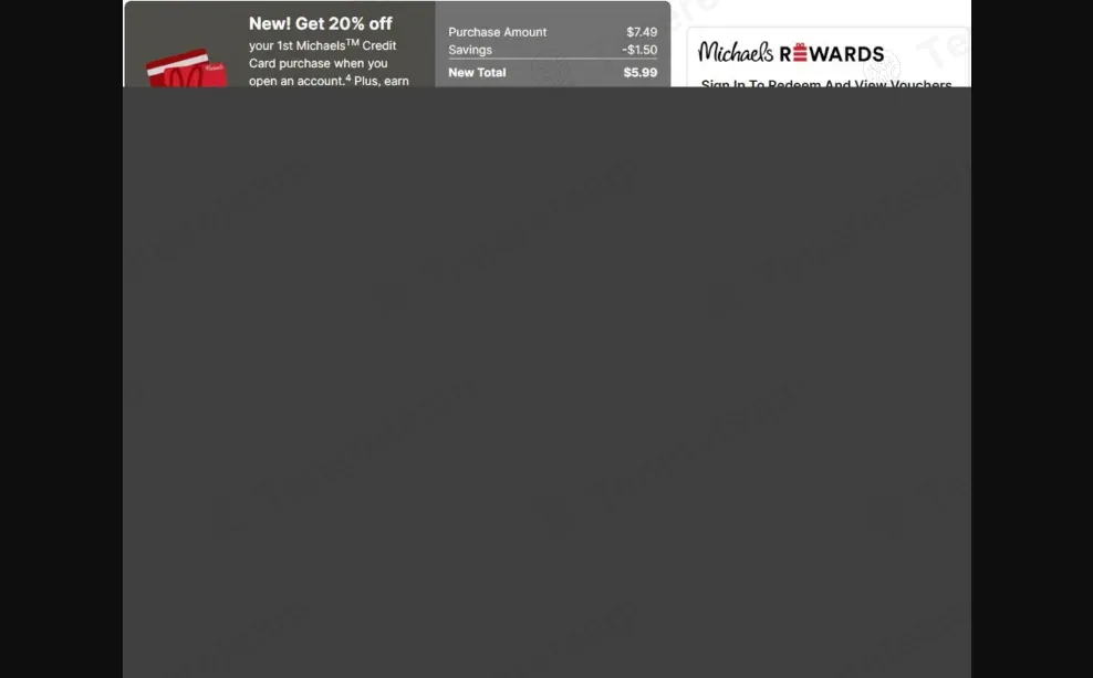 Michaels coupon code: Sale off with SAVE25NOW. Tested and valid as 7 months ago.