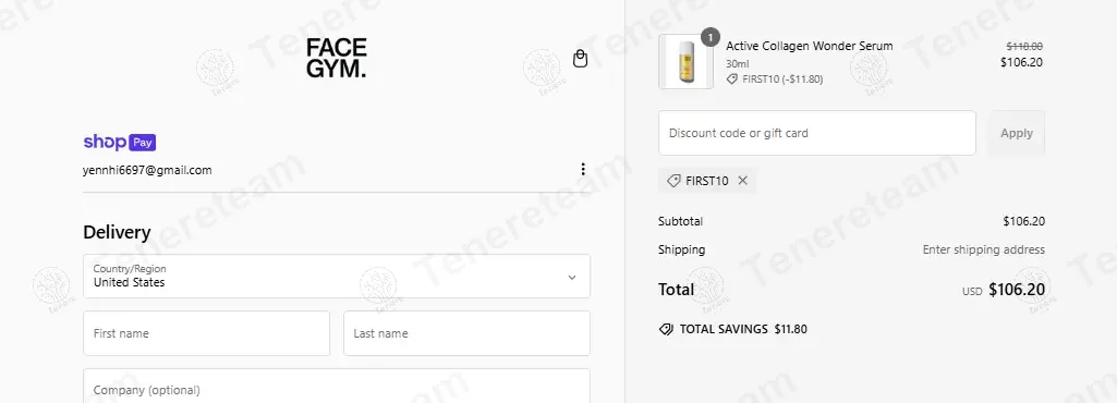 FaceGym USA coupon code: 10% off with FIRST10. Tested and valid as 1 year ago.