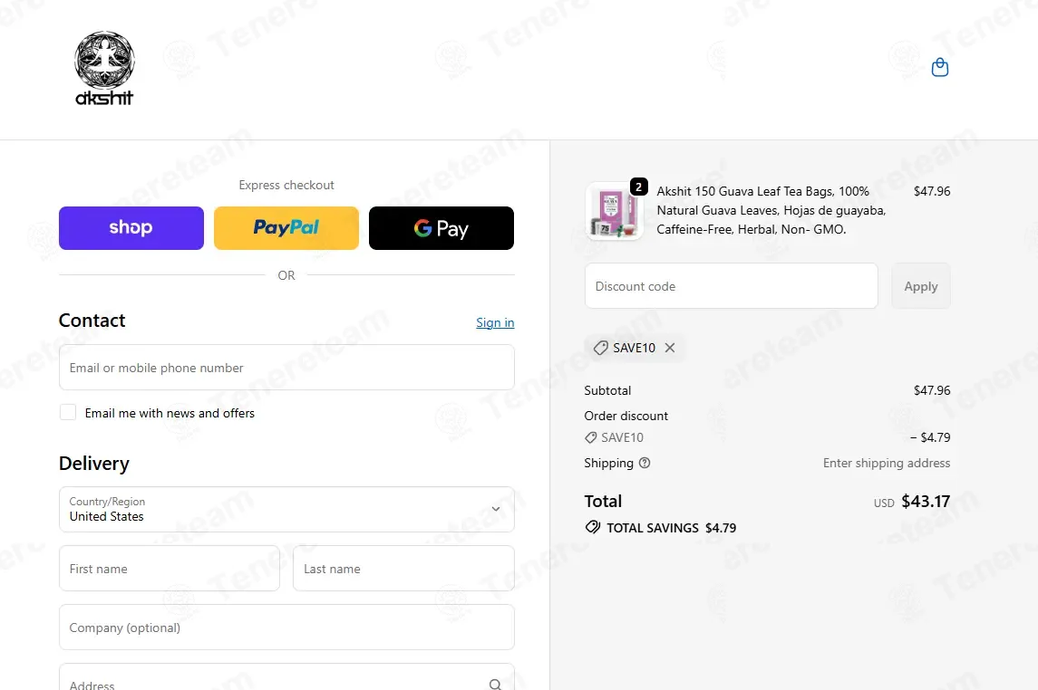 Akshar Herbs and Spices coupon code: 10% off with SAVE10. Tested and valid as 1 week ago.