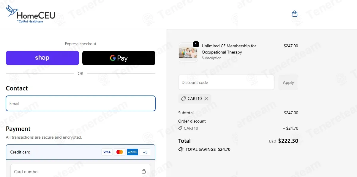 Homeceuconnection coupon code: 10% off with CART10. Tested and valid as 1 month ago.