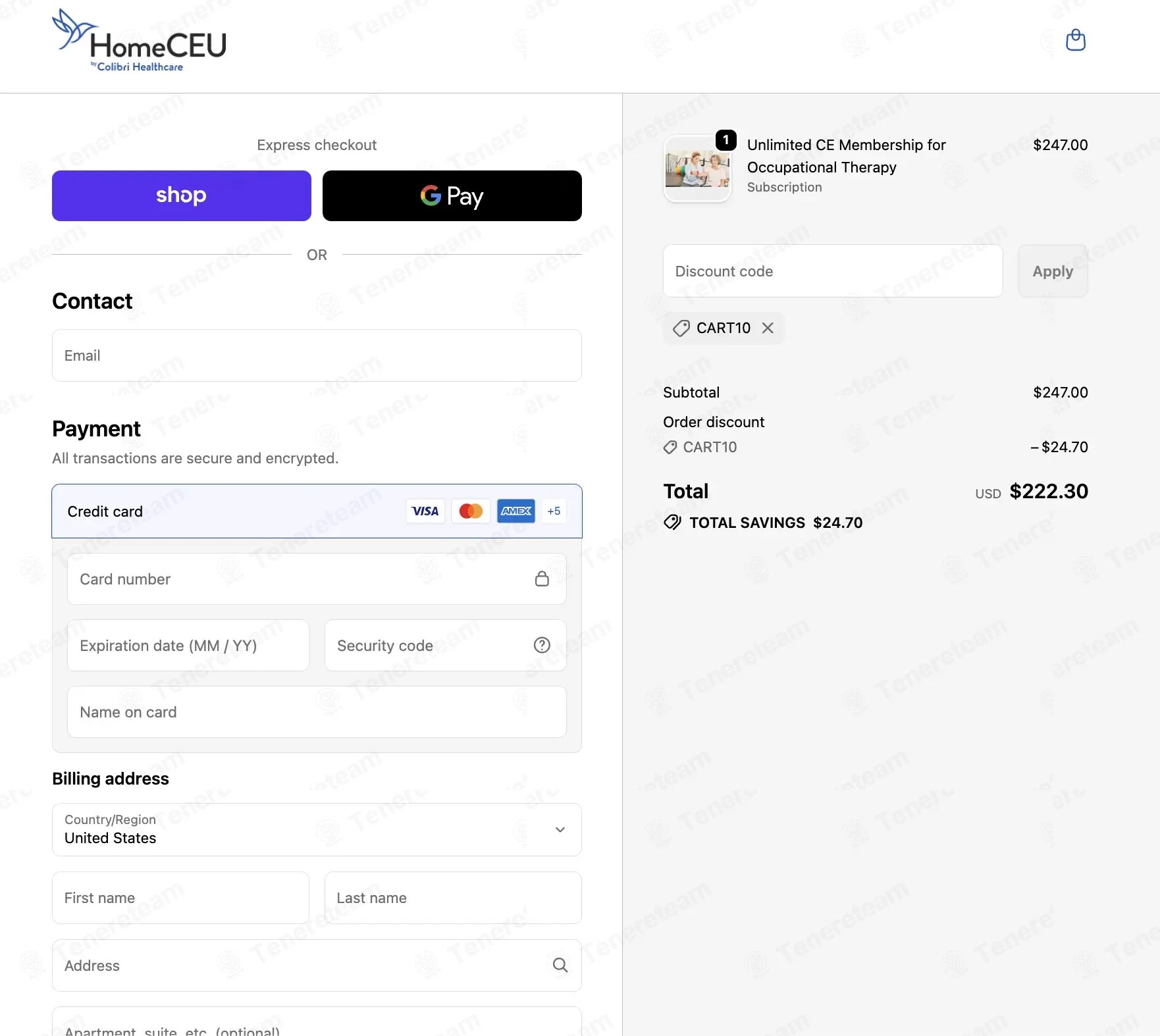 Homeceuconnection coupon code: 10% off with CART10. Tested and valid as 1 month ago.
