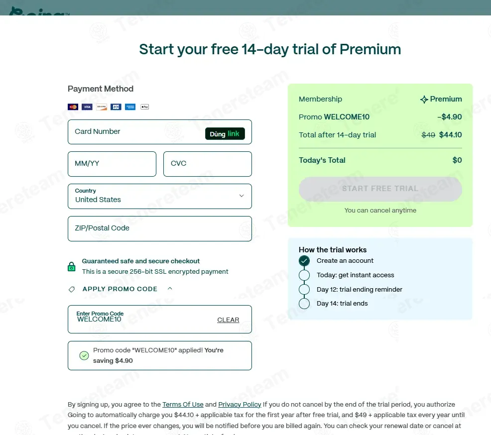 Scott's Cheap Flights coupon code: 10% off with WELCOME10. Tested and valid as 4 months ago.