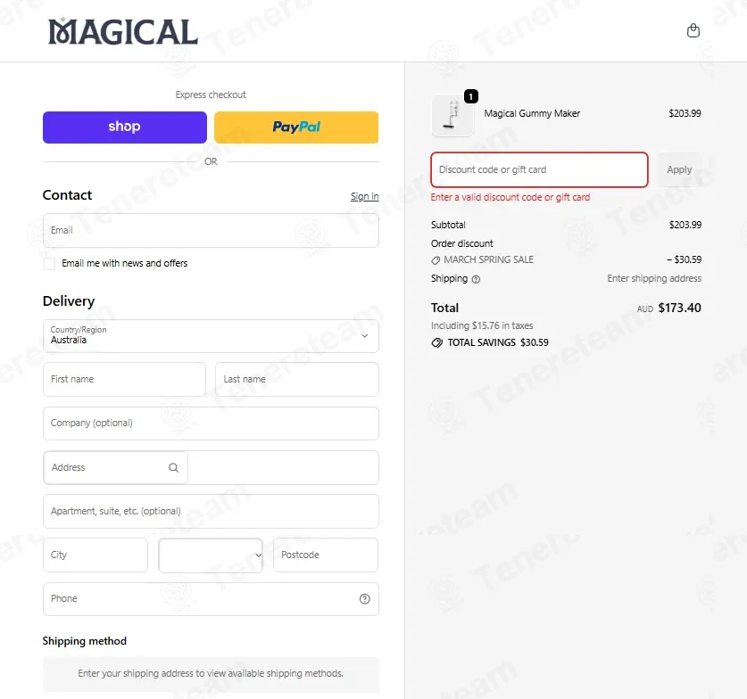 Magical Butter AU coupon code: 15% off with Holiday Infused SALE. Tested and valid as 3 months ago.