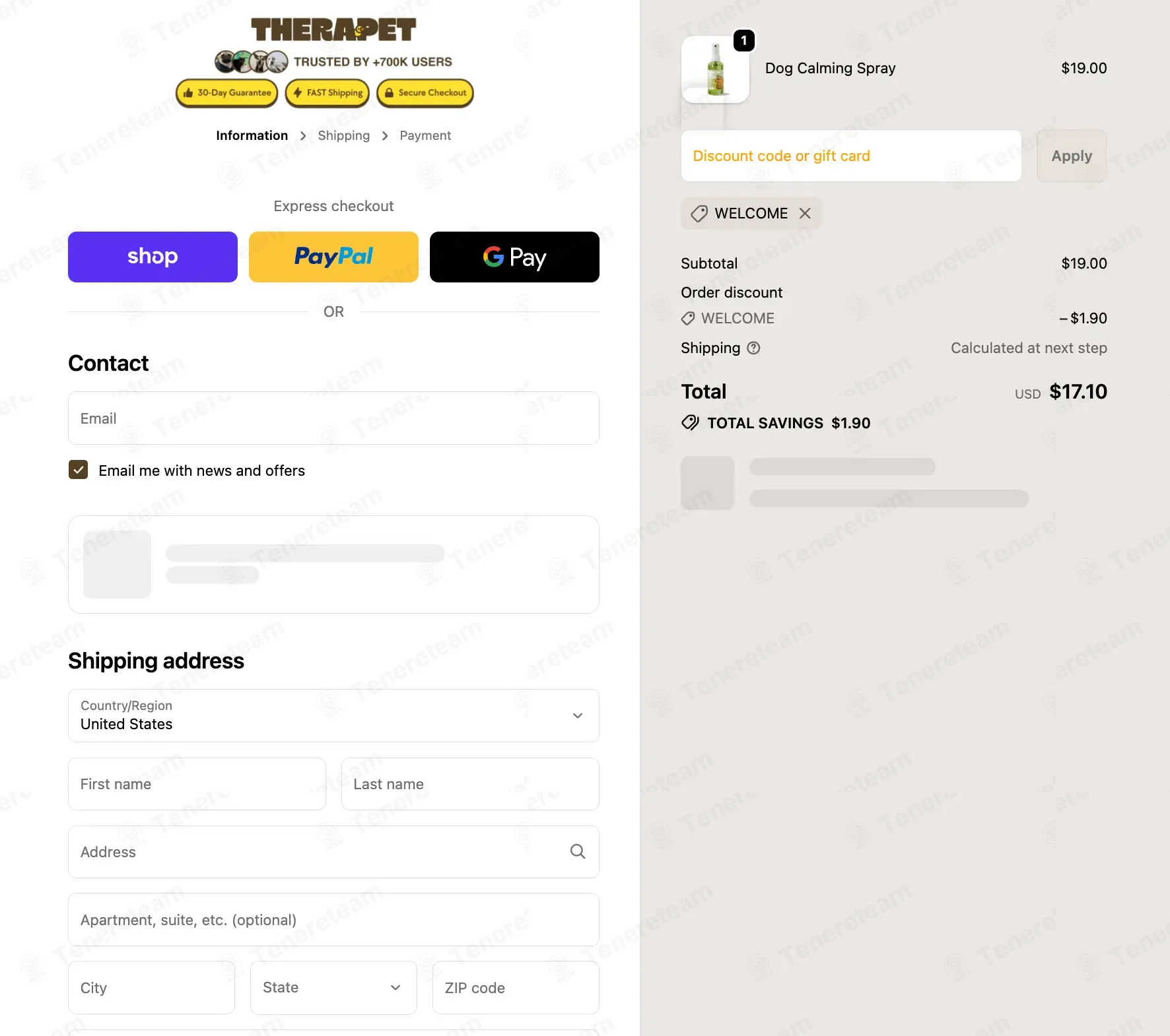 Therapetmd coupon code: 10% off with WELCOME. Tested and valid as 5 months ago.
