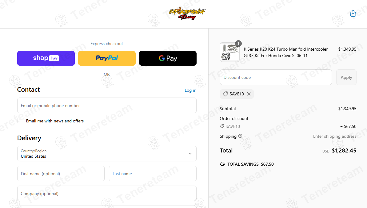 Jack Spania Racing coupon code: 5% off with SAVE10. Tested and valid as 1 year ago.