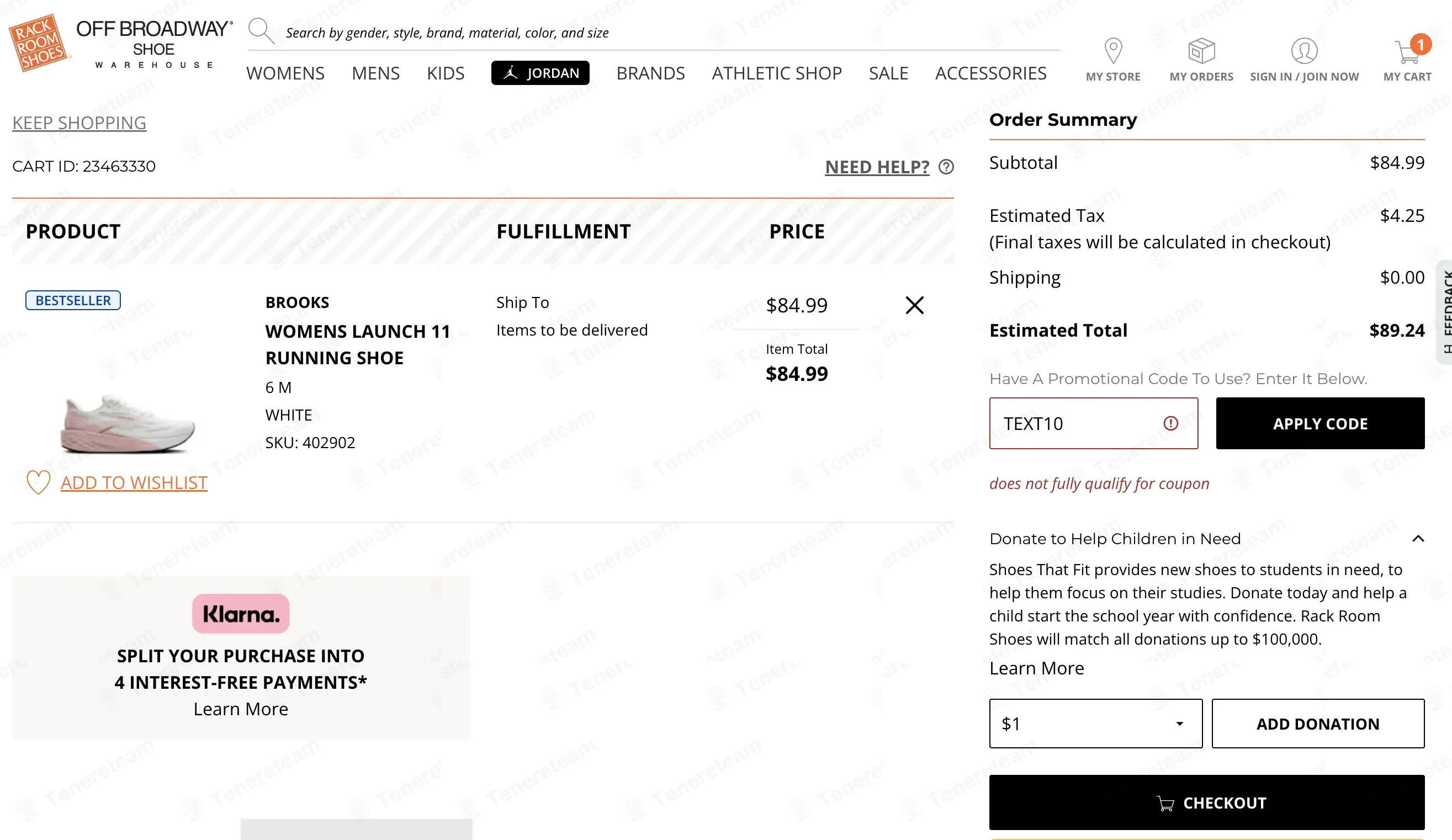 Rack Room Shoes coupon code: $10 off with TEXT10. Tested and valid as 1 month ago.