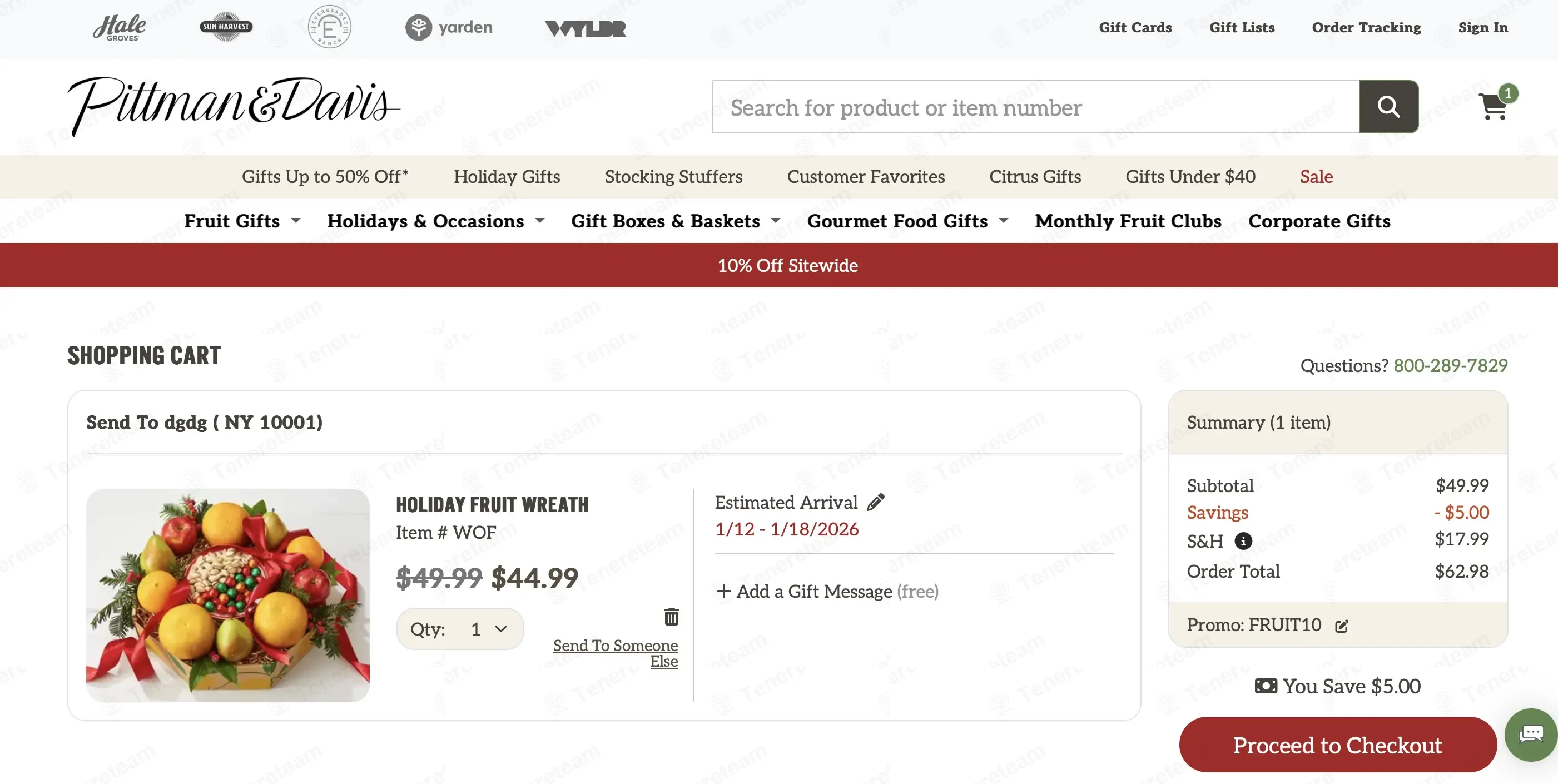 Pittman And Davis coupon code: 10% off with FRUIT10. Tested and valid as 9 months ago.