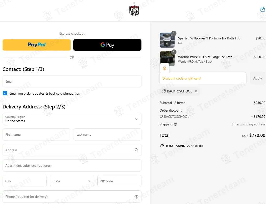 Warrior Willpower coupon code: $170 off with BACKTOSCHOOL. Tested and valid as 11 months ago.