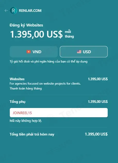 Reel Unlimited coupon code: 15% off with JOINREEL15. Tested and valid as 4 months ago.