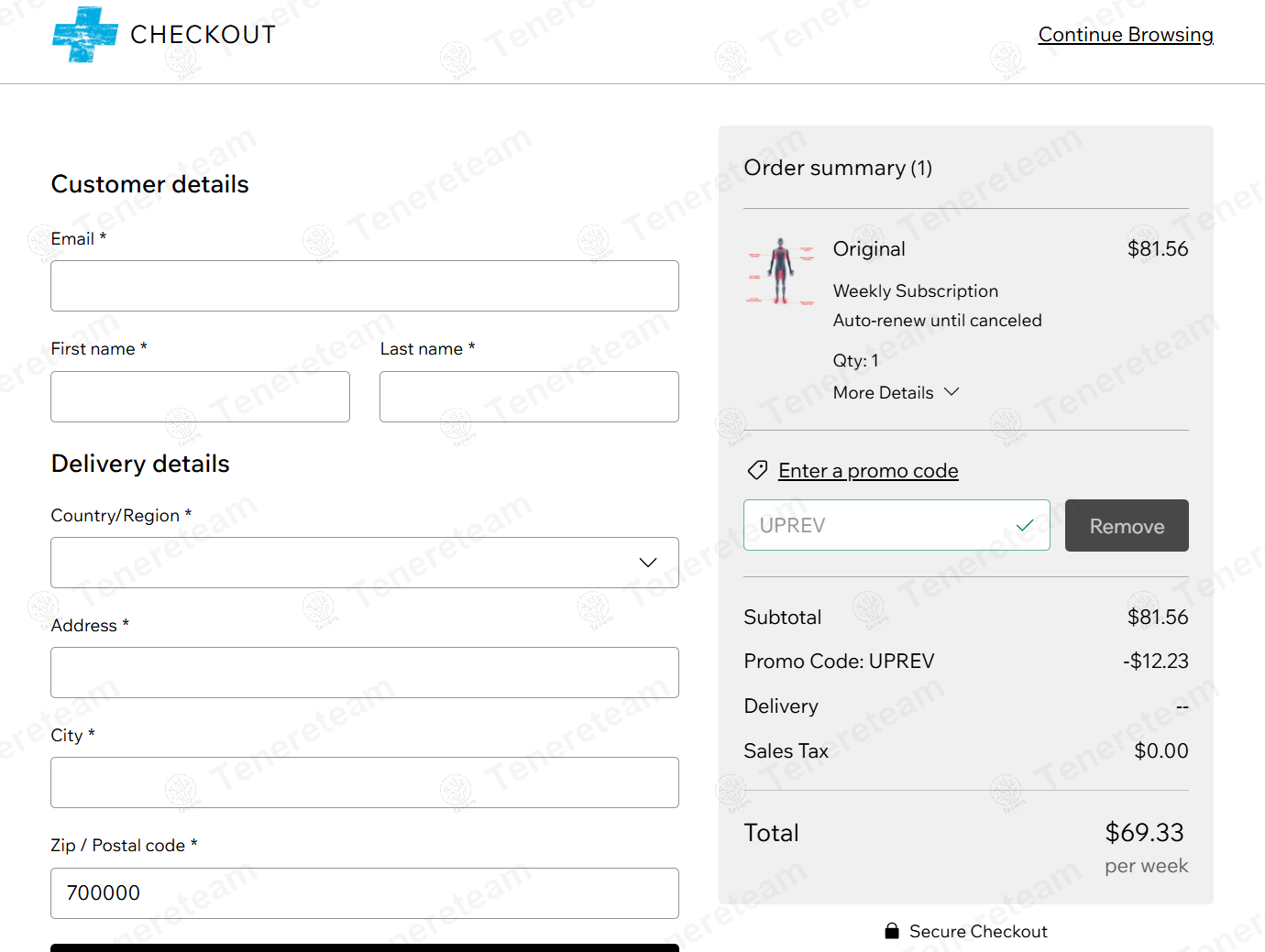 Dry Goods coupon code: 15% off with UPREV. Tested and valid as 1 year ago.