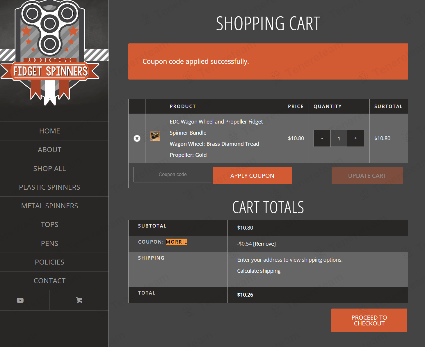 Addictive Fidget Toys coupon code: 5% off with MORRIL. Tested and valid as 9 months ago.