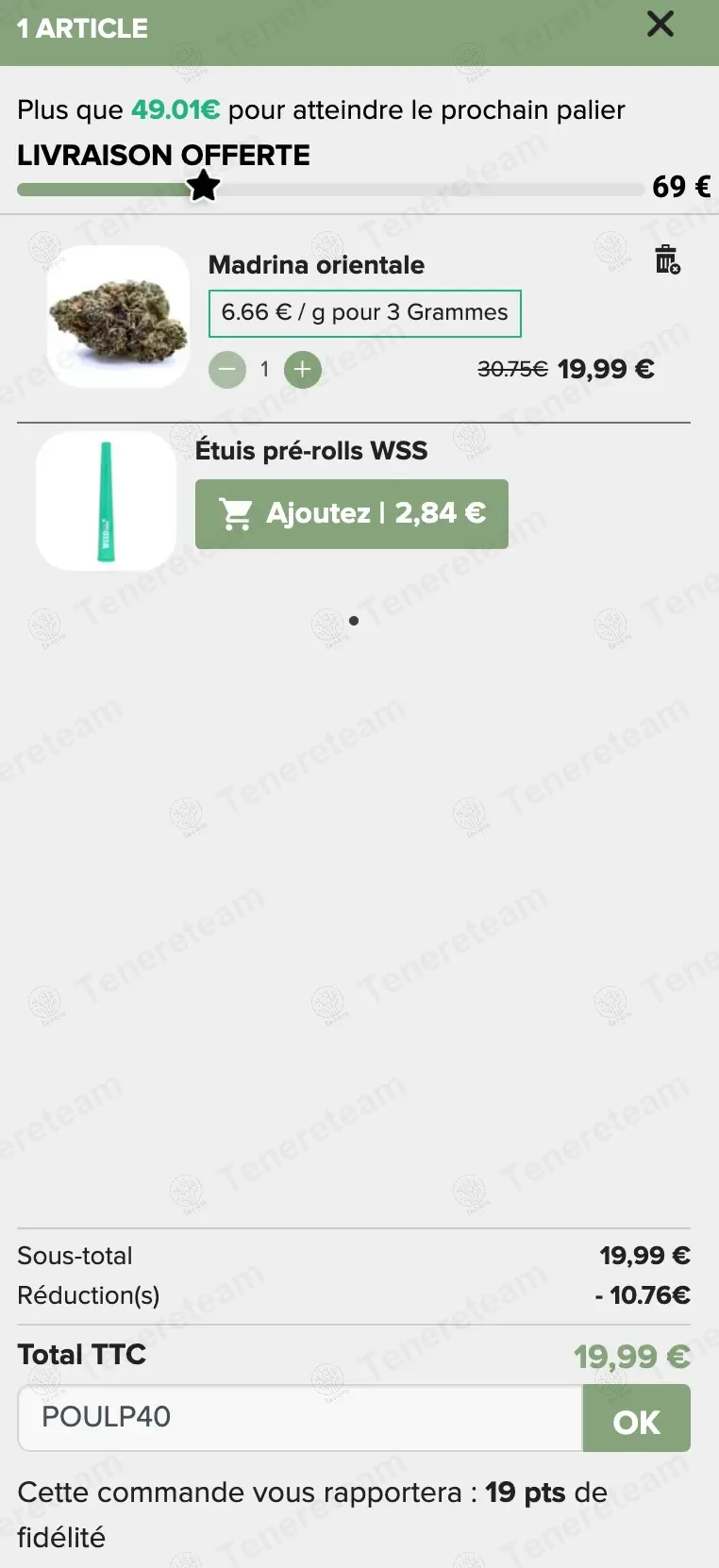 Weed-side-story coupon code: 40% off with POULP40. Tested and valid as 1 year ago.