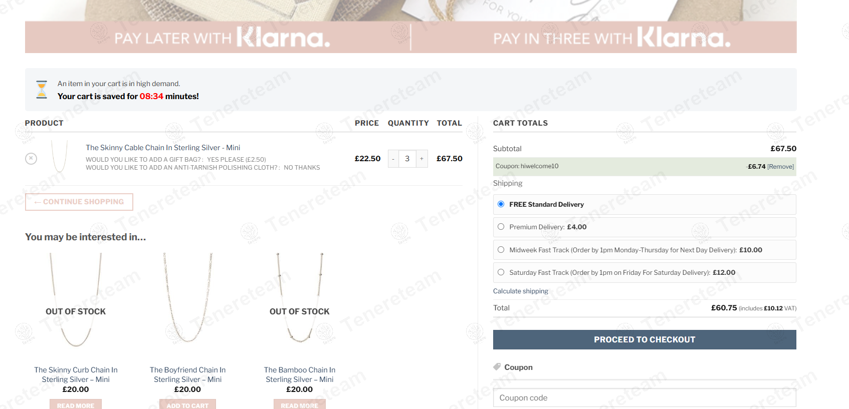 The Little Keepsake Company coupon code: 10% off with HIWELCOME10. Tested and valid as 1 year ago.
