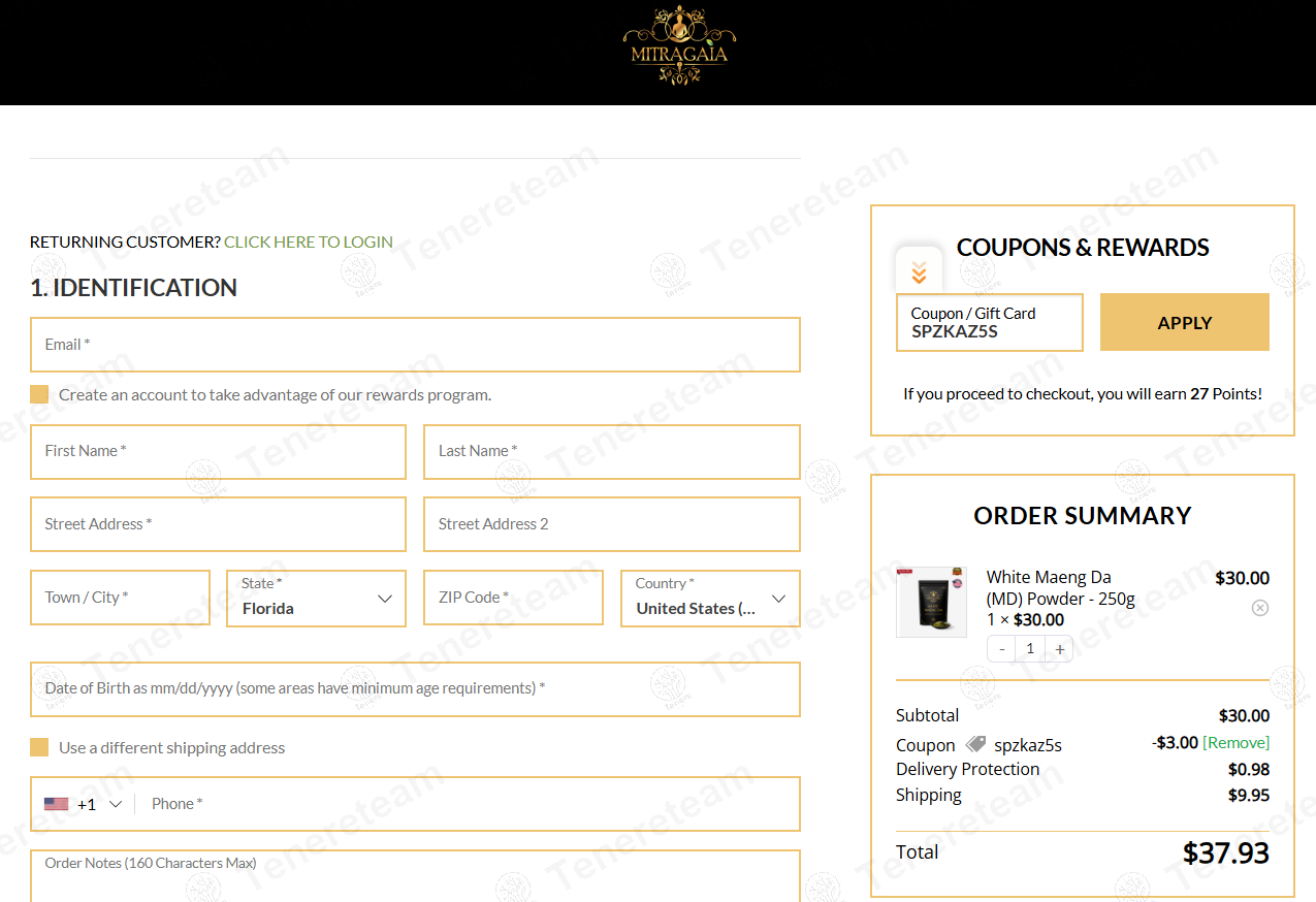 Gaia Ethnobotanical coupon code: 10% off with SPZKAZ5S. Tested and valid as 9 months ago.