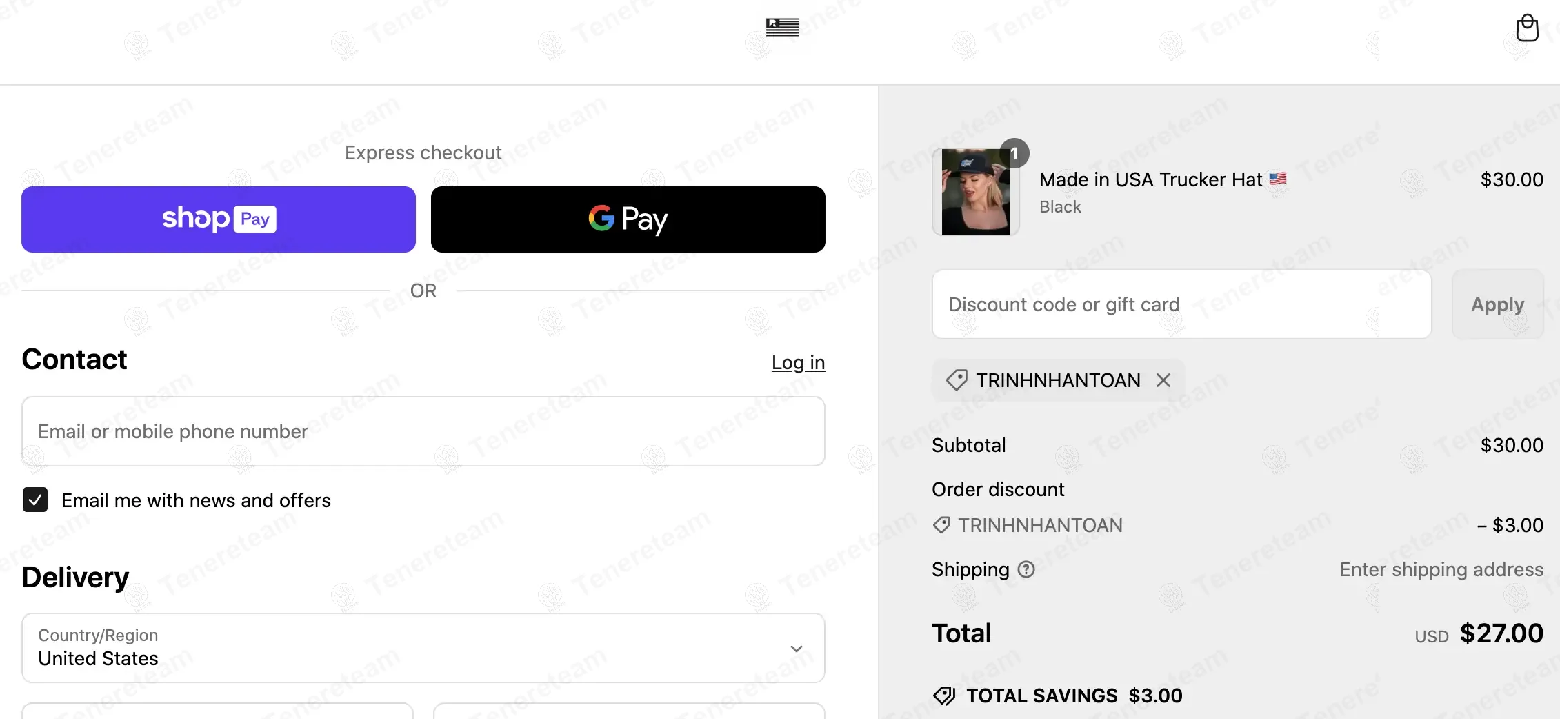 Black River Apparel coupon code: 10% off with TRINHNHANTOAN. Tested and valid as 1 year ago.
