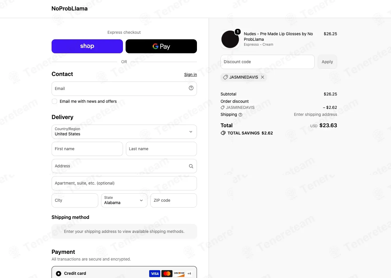 No Prob Llama coupon code: 10% off with JASMINEDAVIS. Tested and valid as 1 day ago.