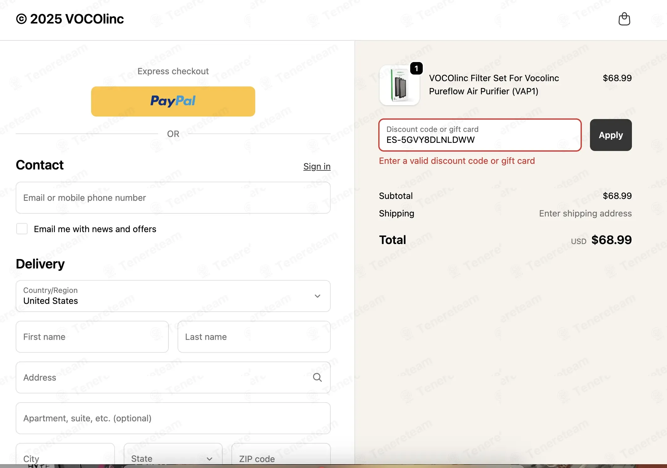 VOCOlinc coupon code: 10% off with ES-5GVY8DLNLDWW. Tested and valid as 1 month ago.