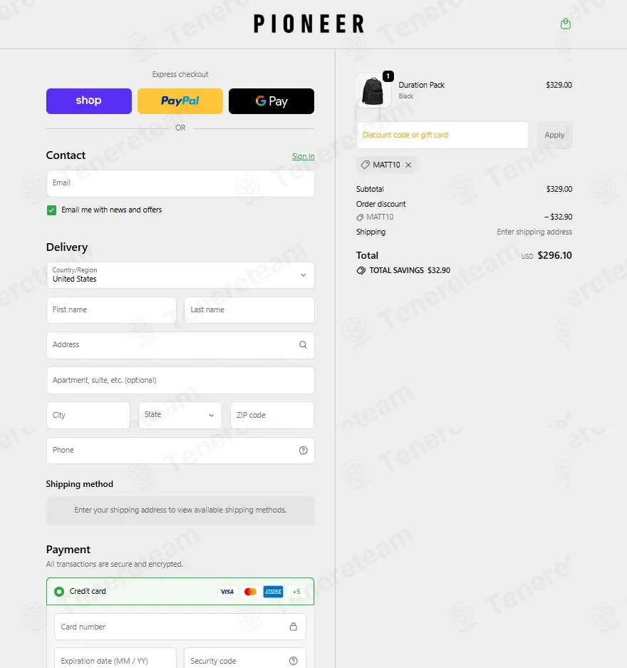 Pioneer Carry coupon code: 10% off with MATT10. Tested and valid as 2 months ago.
